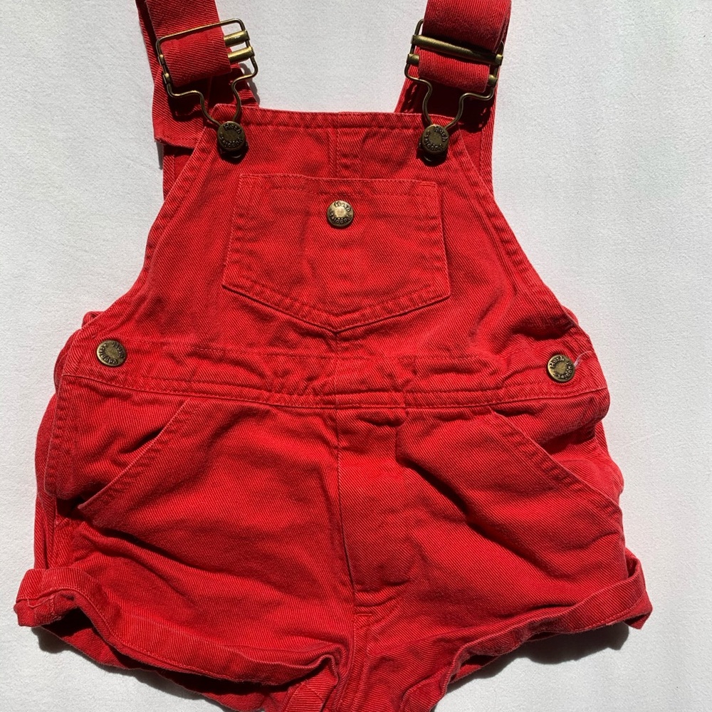 2T Vintage Hush Puppies Overalls